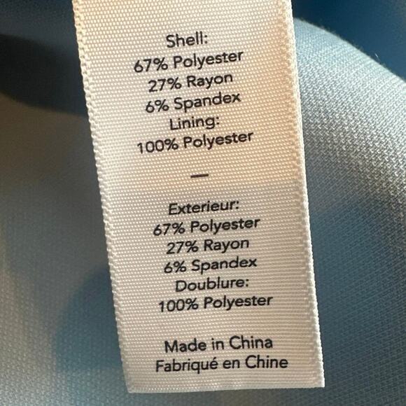 Likely Austin Strappy Fit and Flare Sleeveless Mini Party Dress Light Blue EUC 8 - Picture 6 of 8